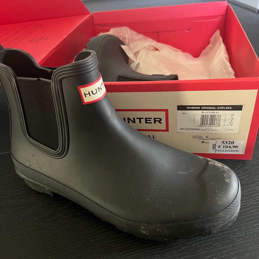 Hunter ankle boots